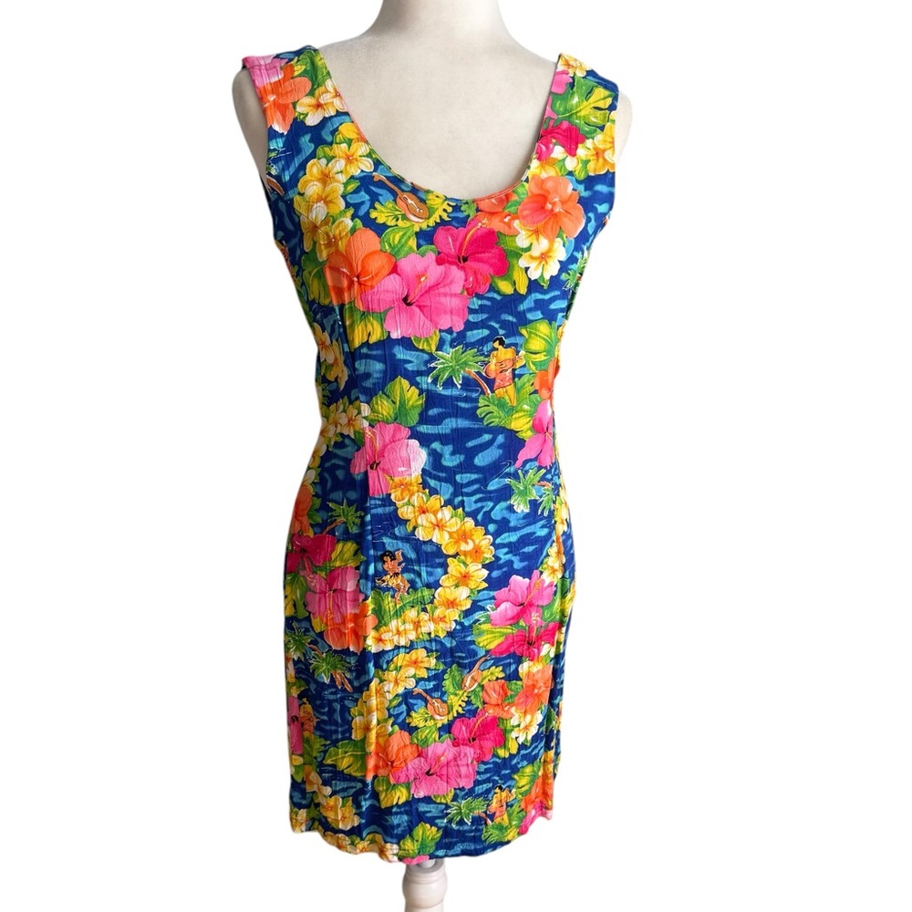 Jams World Vintage 90's Hibiscus Dress